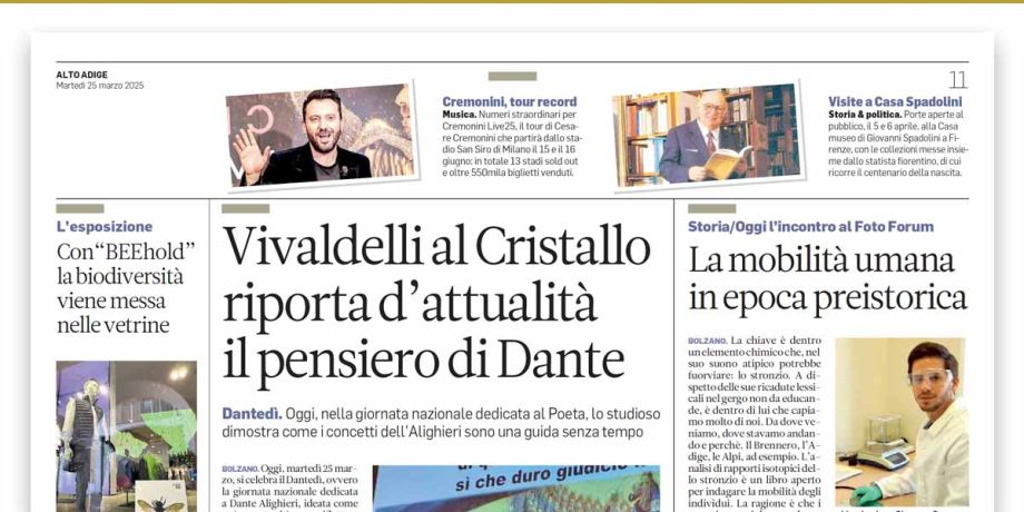 Articolo Vivaldelli Bolzano